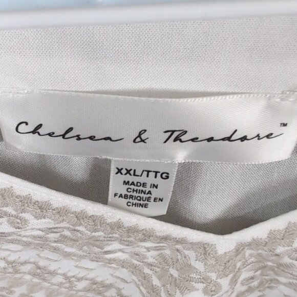 XXL - Chelsea Theodore Long Sleeve Flared Shirt - Picture 4 of 6